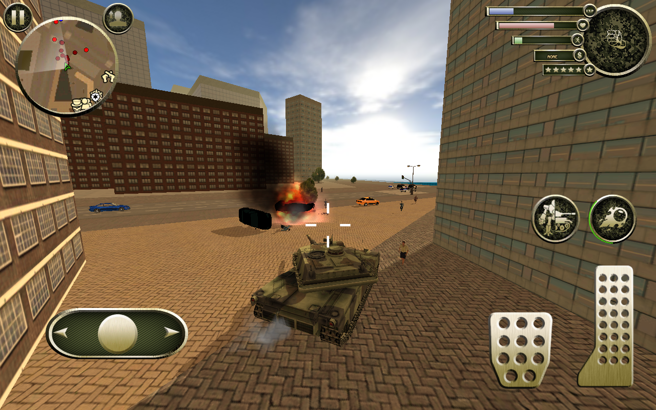 Tank Robot Game Screenshot