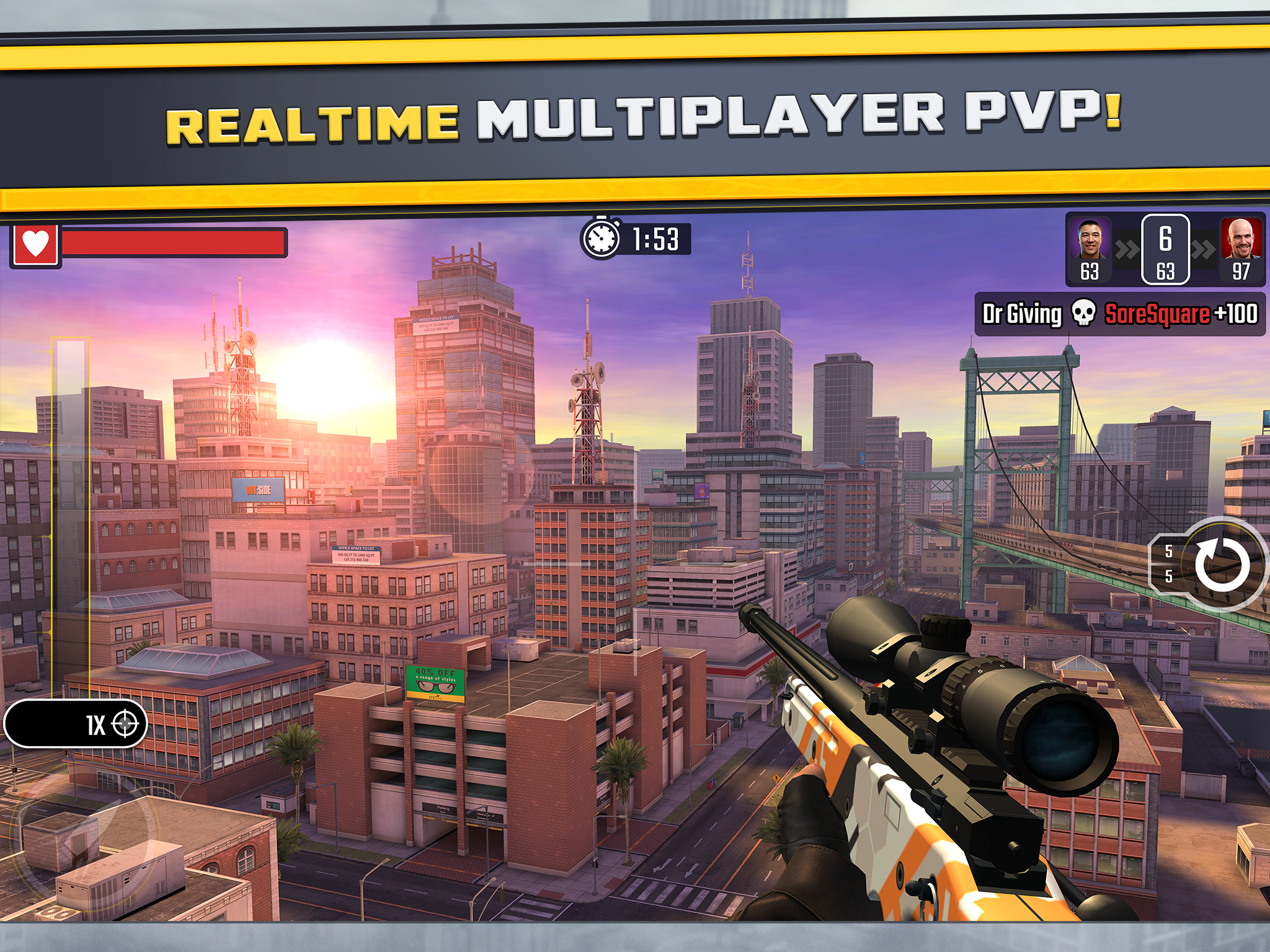 Pure Sniper Gun Shooter Games mobile android iOS apk download for free-TapTap