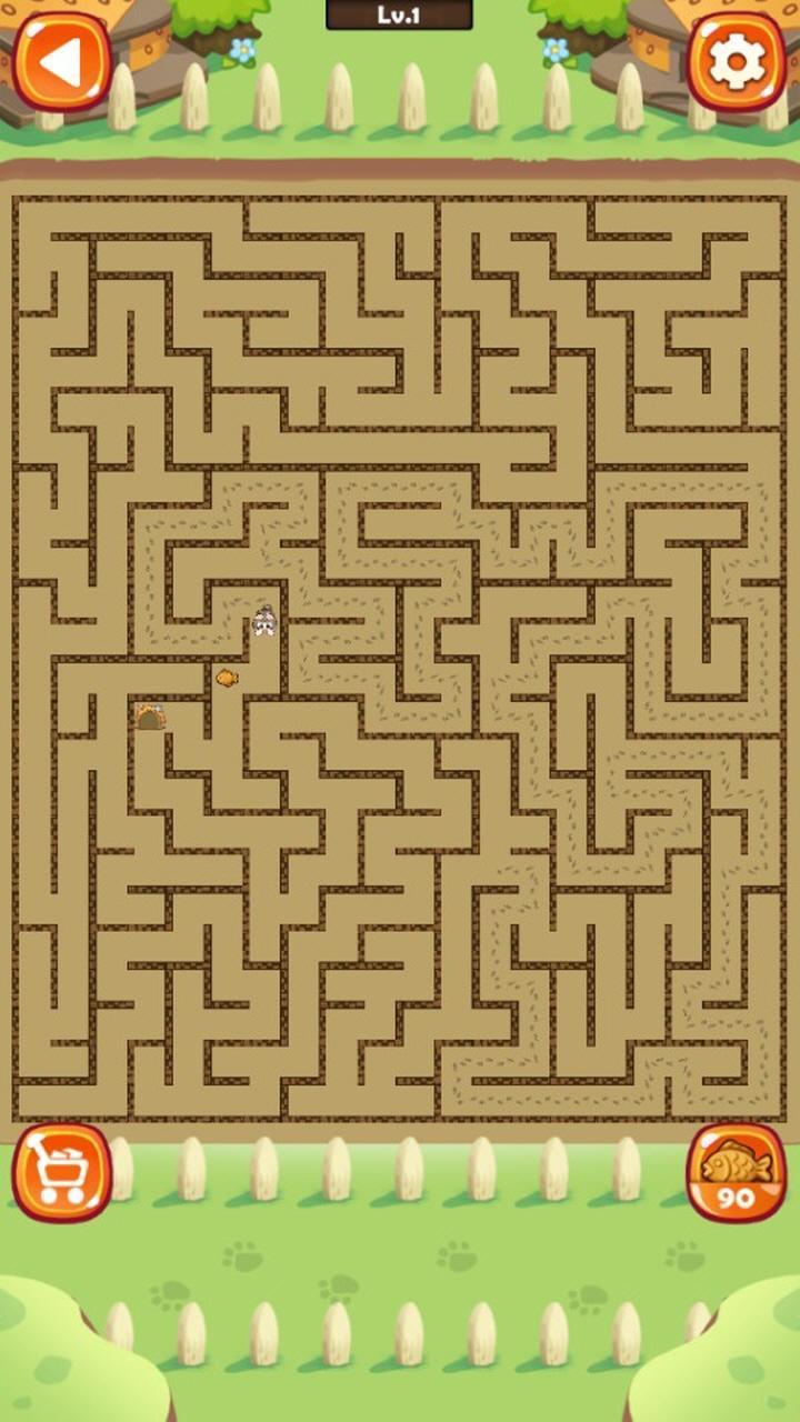 Maze Cat - Rookie Game Screenshot
