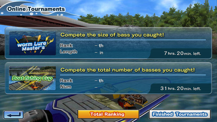 Bass Fishing 3D Premium Game Screenshot