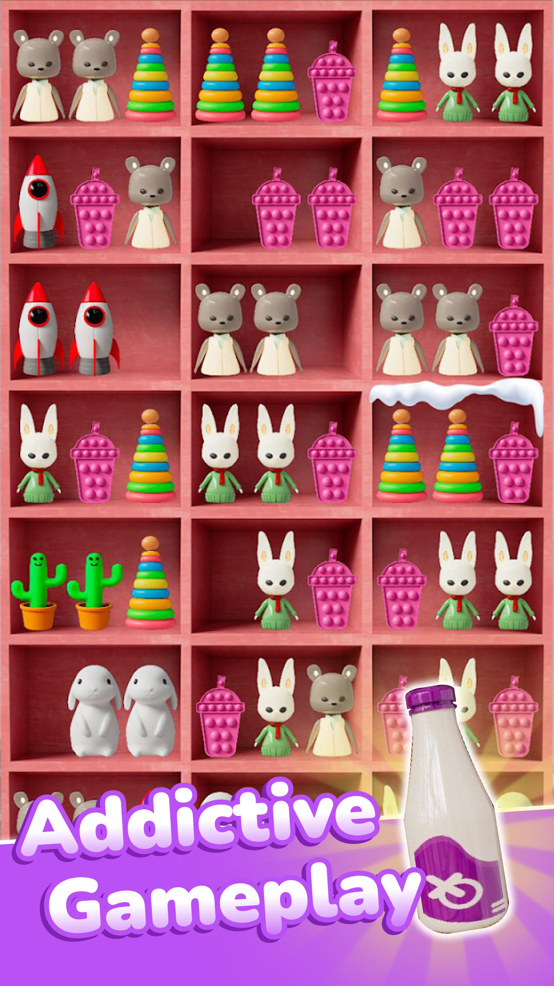 Goods Match 3D: Sorting Game Game Screenshot