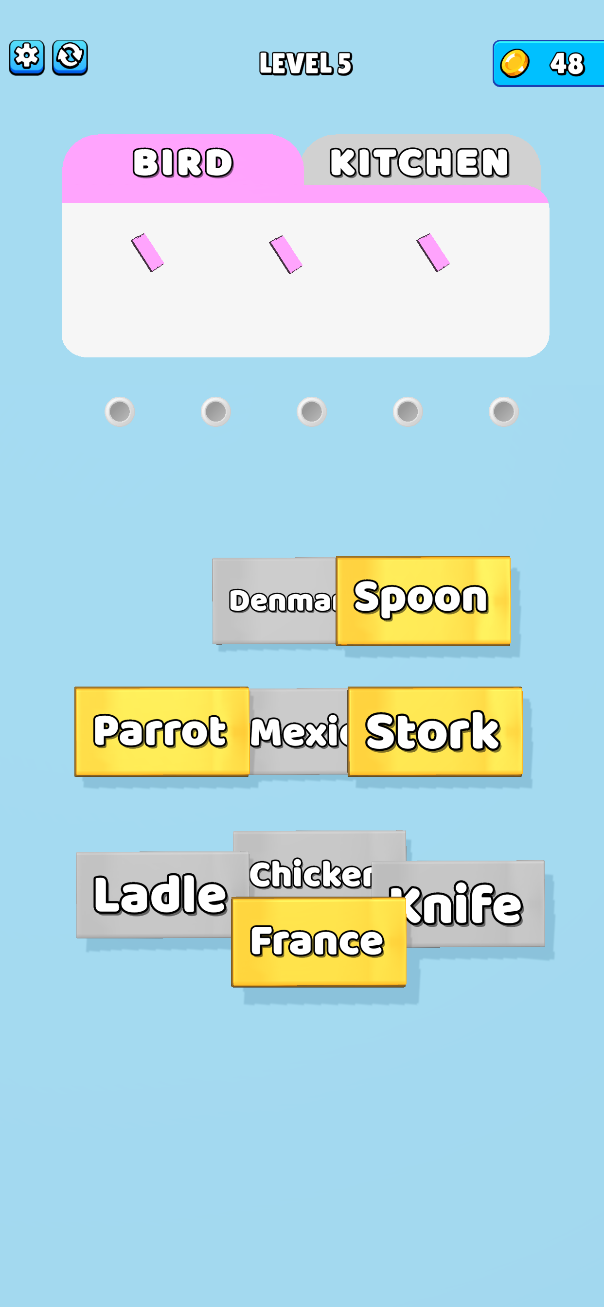 Word Jam Game Screenshot