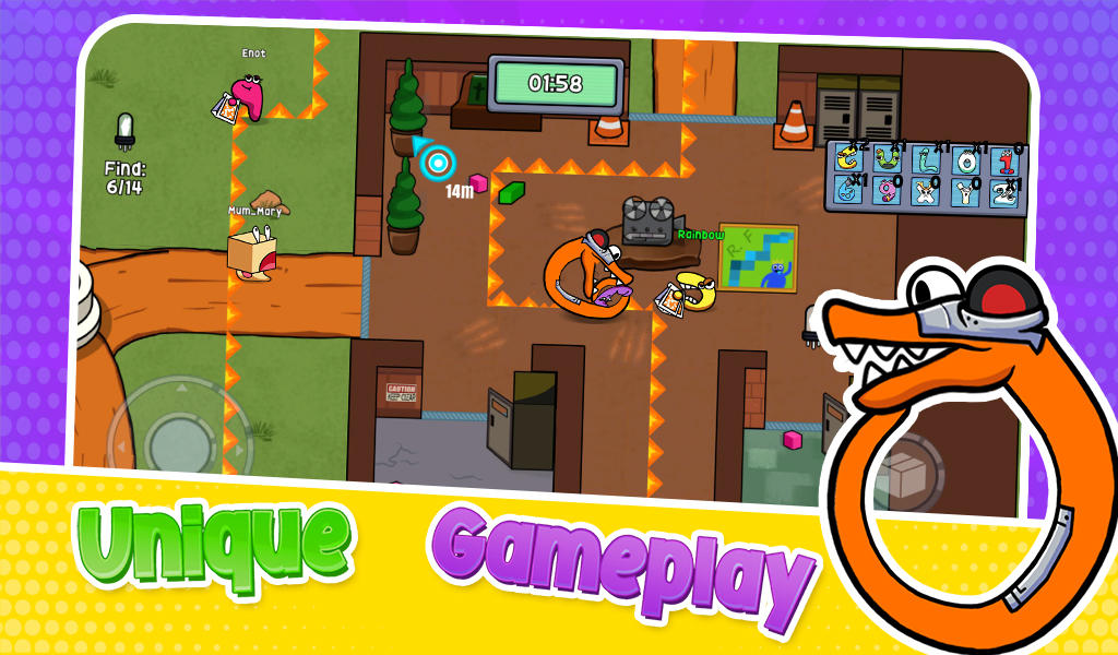 Screenshot 10 of Rainbow But It’s Alphabet Lore 