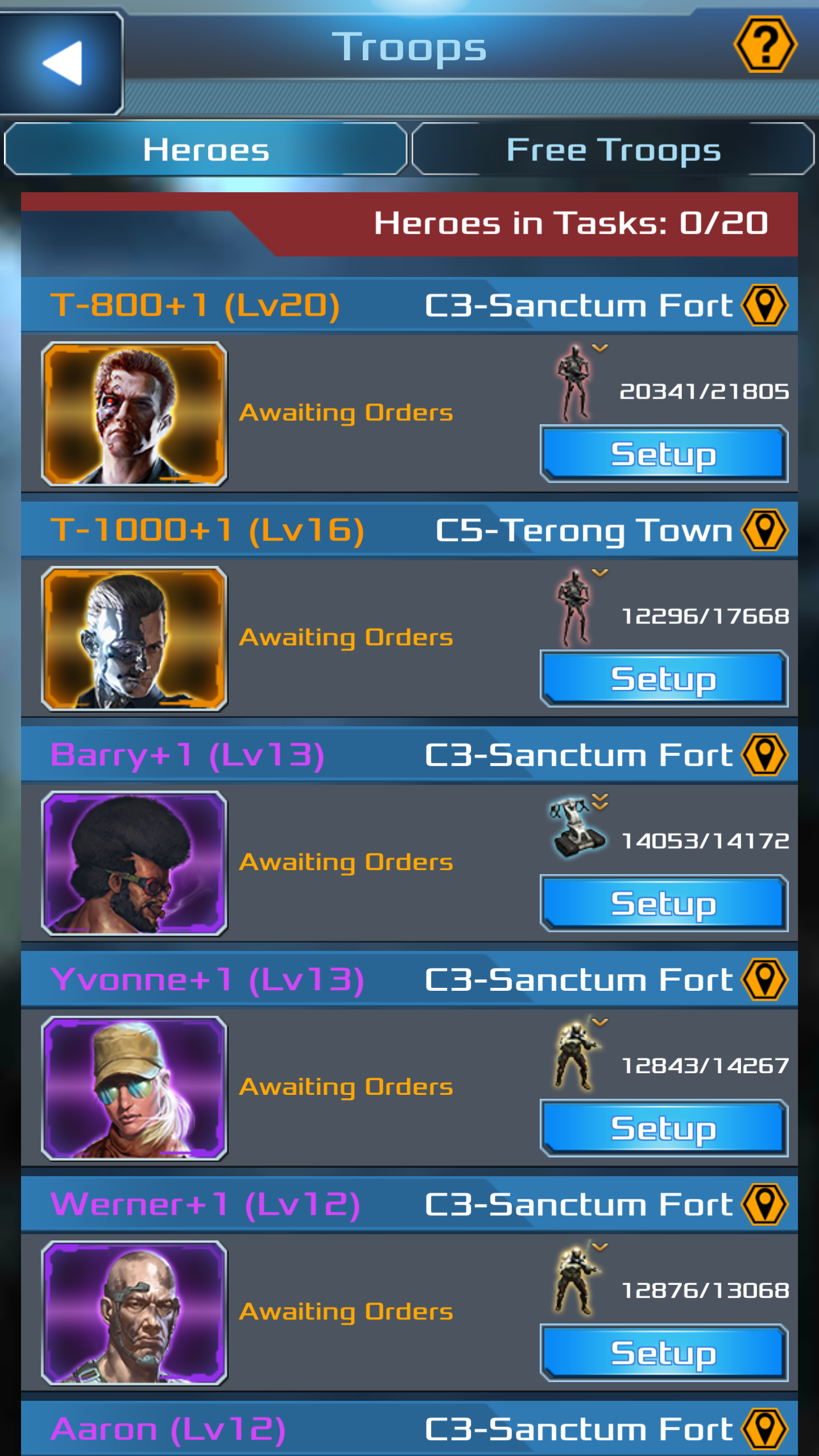 Skynet ゲームのスクリーンショット