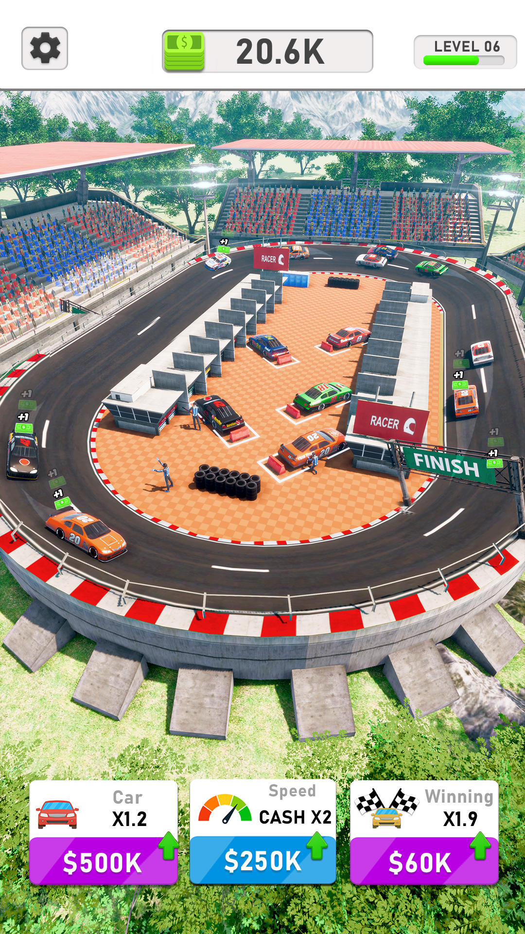 Screenshot 4 of Idle Real Racing: NASRACE Game 