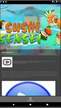Sushi Sensei Game Screenshot