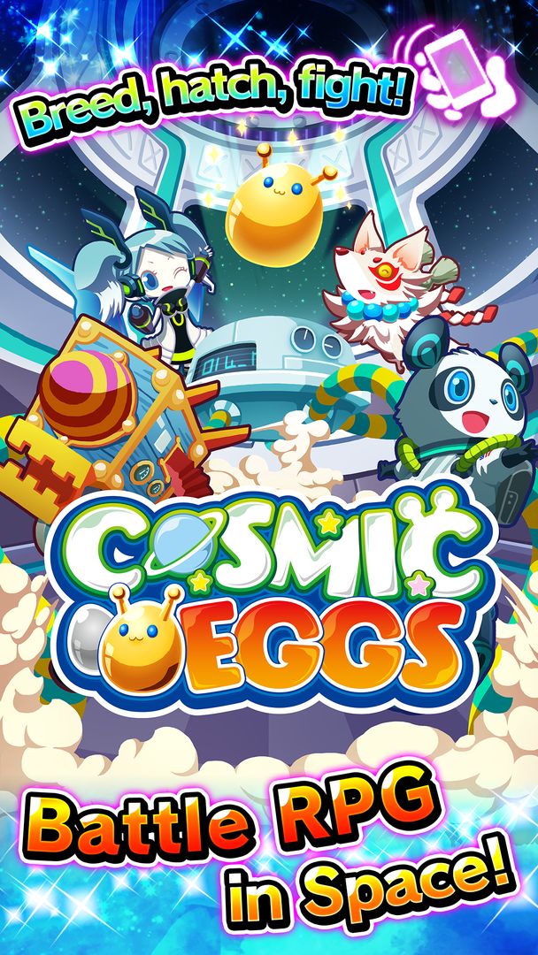Cosmic Eggs - Battle Adventure RPG In Space! 게임 스크린 샷