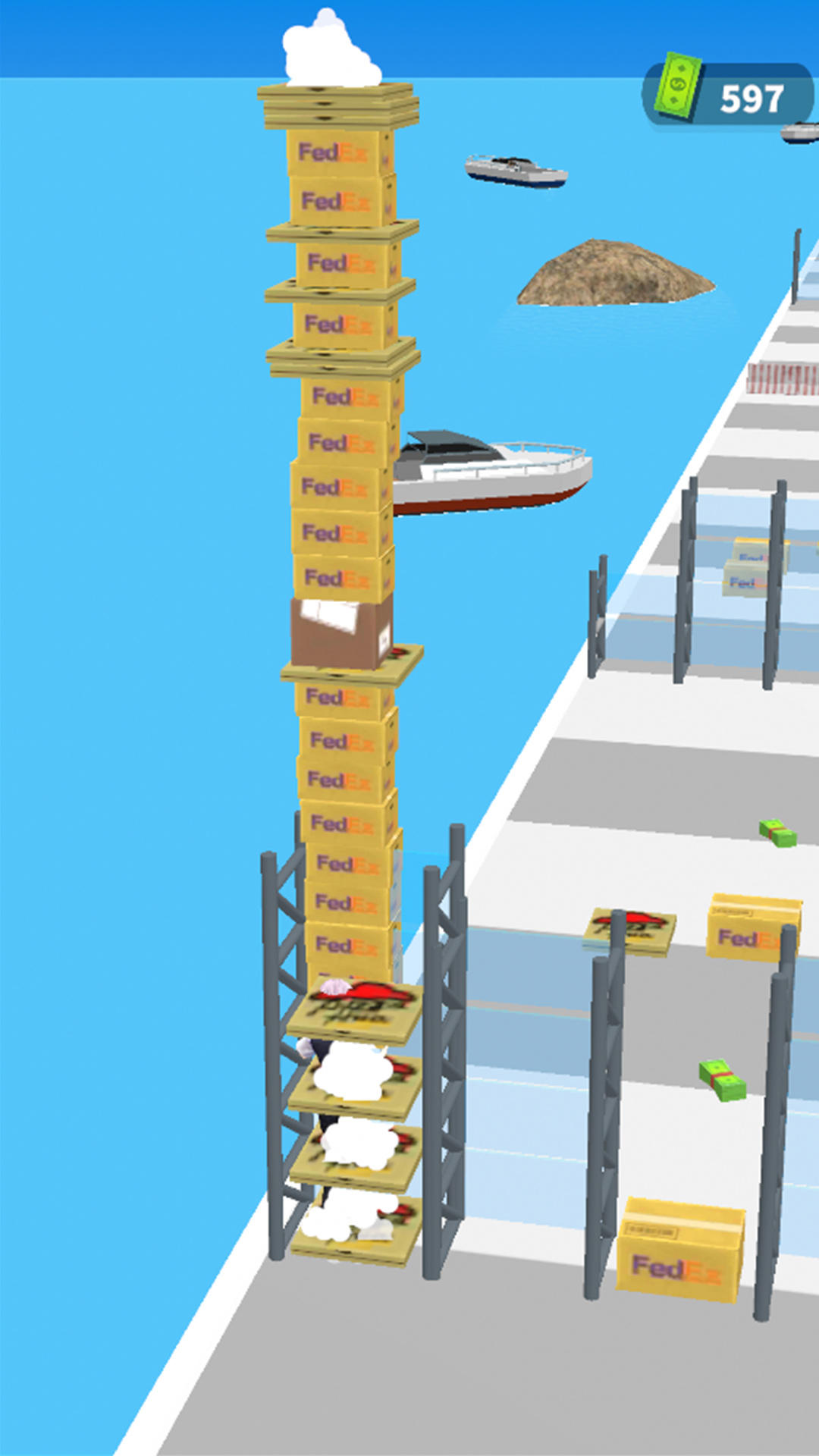 Скриншот игры 外卖马上到