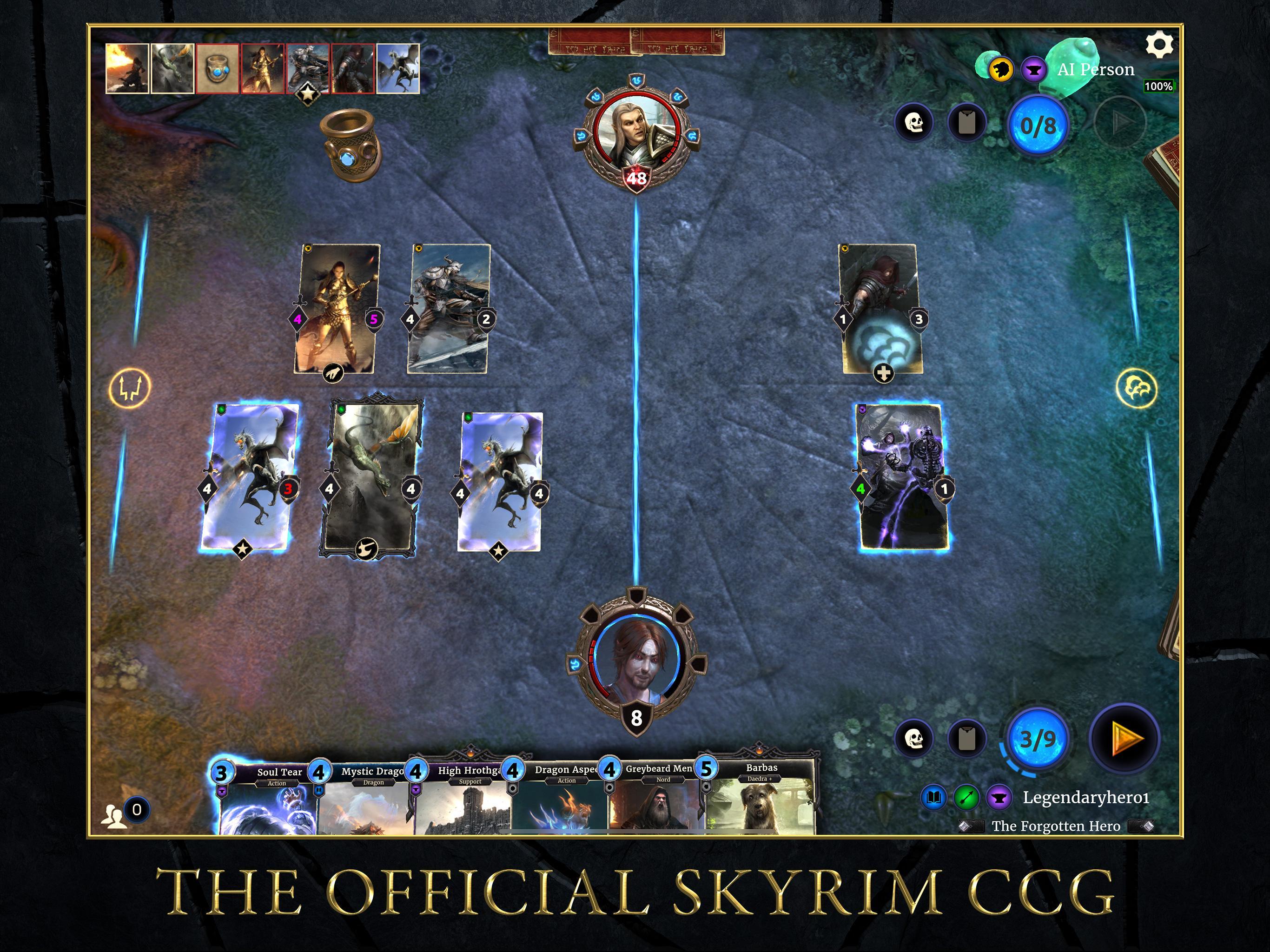 The Elder Scrolls: Legends Game Screenshot