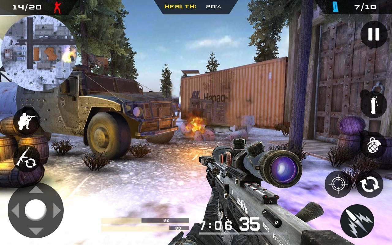 Screenshot of Winter Mountain Sniper - Moder