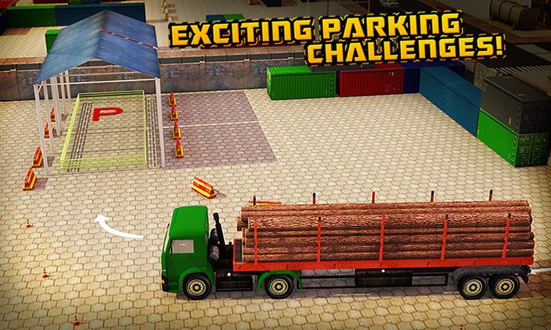 Trucker Parking Reloaded 2016 Game Screenshot