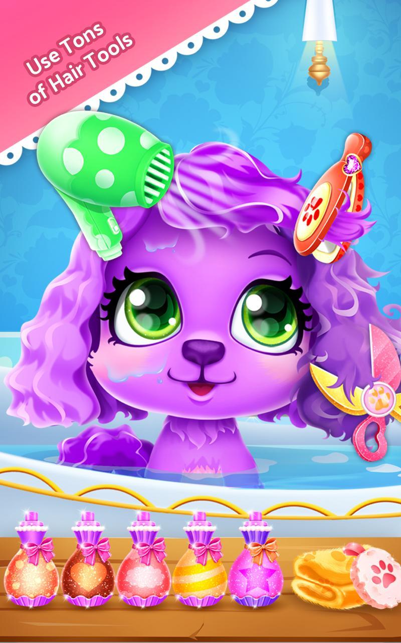 Cuplikan Layar Game Princess Pet Hair Salon