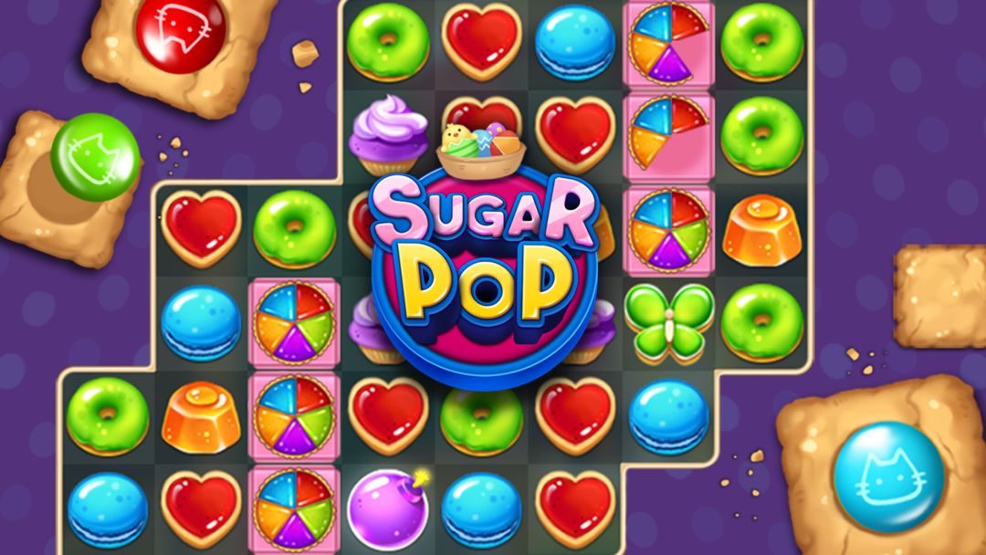 糖果POP - 甜甜的休闲益智游戏 screenshot game