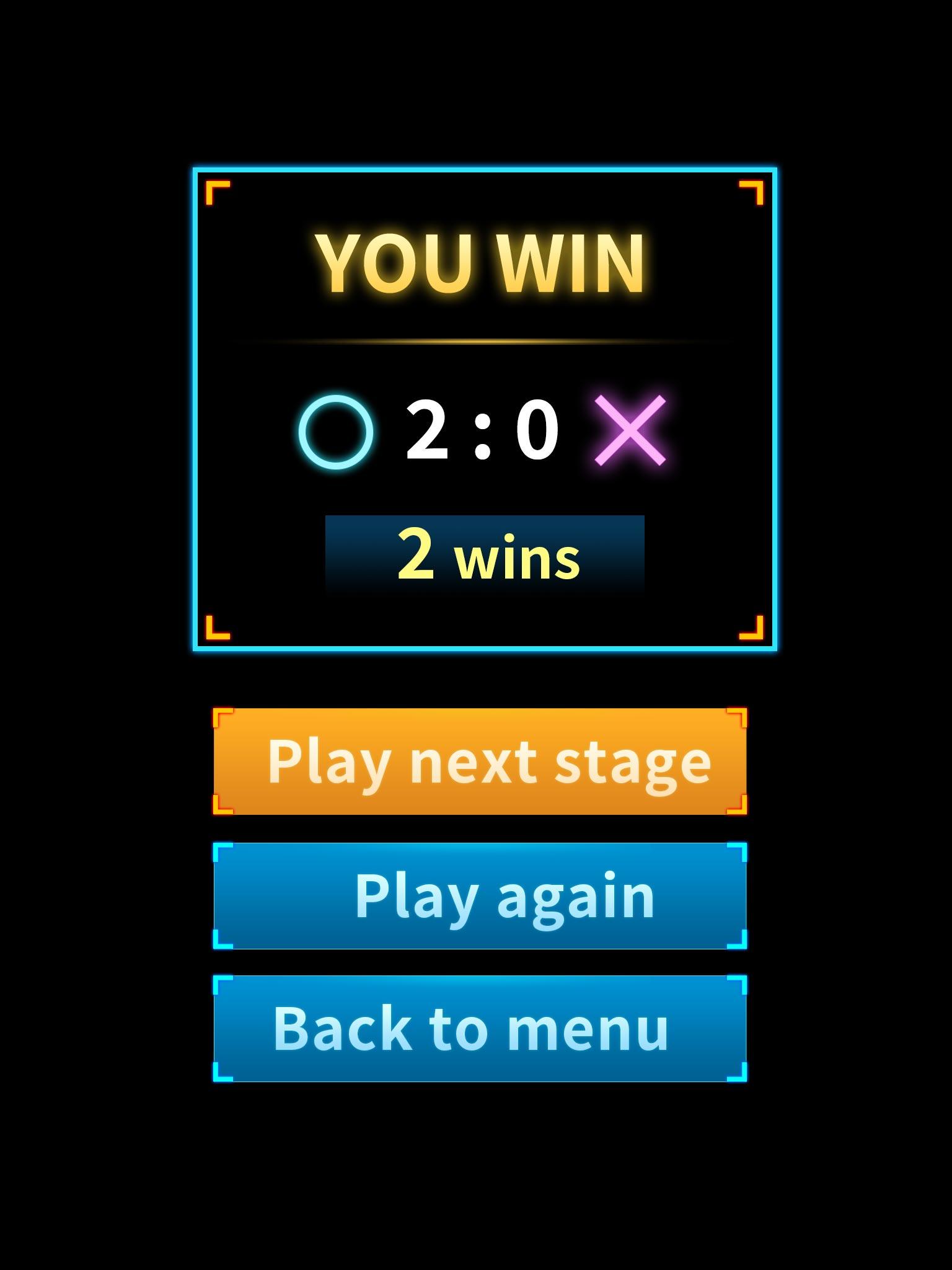 Tic Tac Toe Game Screenshot