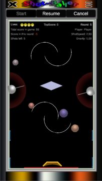 Cuplikan Layar Game ShotBaller