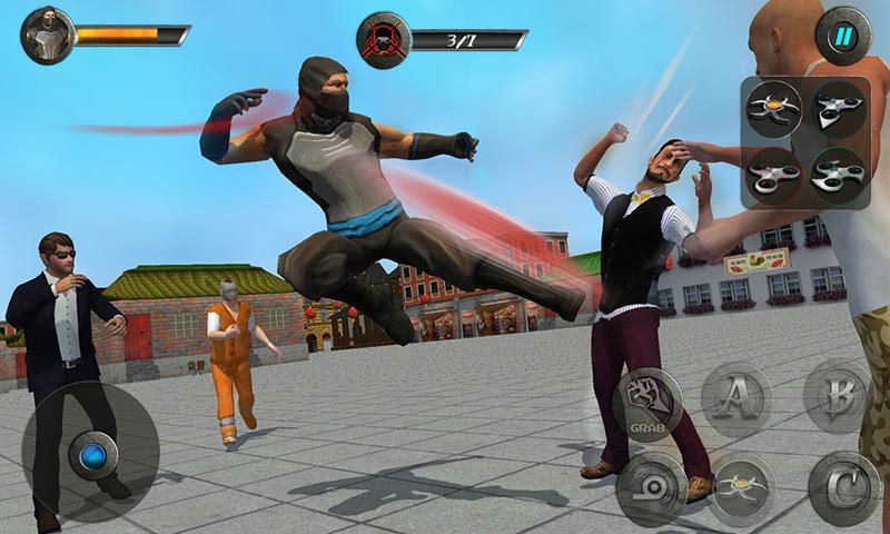 Fidget Ninja : Ultimate Spinner Hero ゲームのスクリーンショット