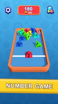 Merge Cube 3D: Block Drop Game Screenshot