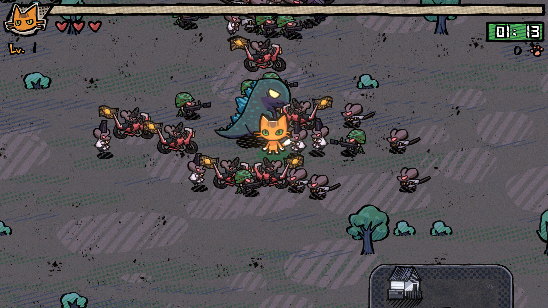 Invincible Big Cat screenshot game