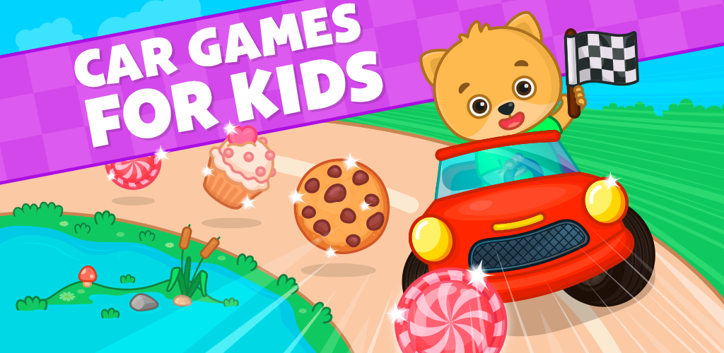 Banner of Kids car games for toddlers 1+ 