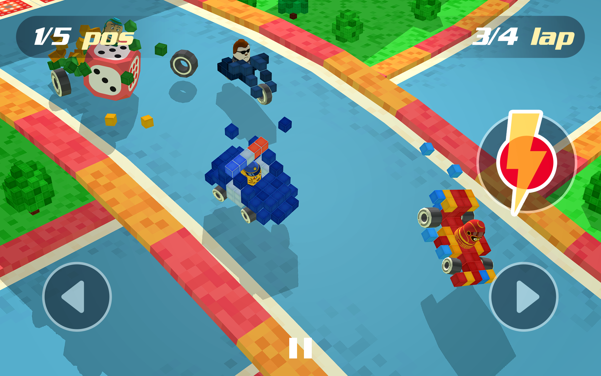 Blocks Racing 게임 스크린샷
