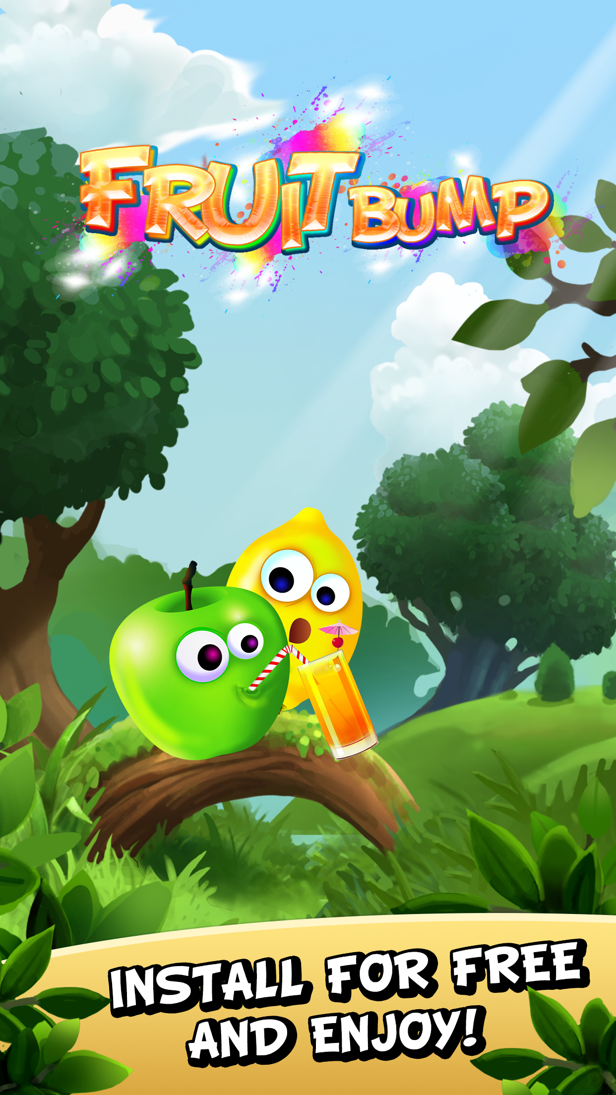 Cuplikan Layar Game Fruit Bump