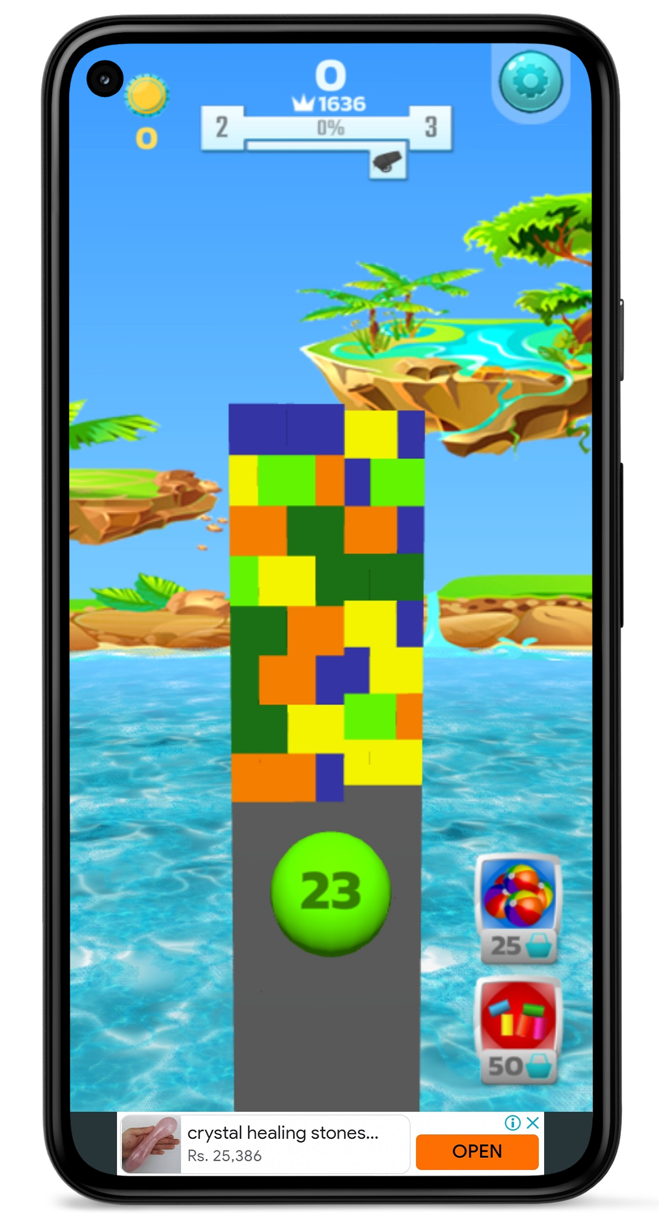 Cuplikan Layar Game Block Blaster Tower