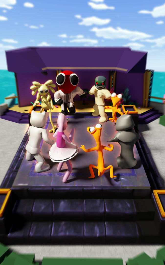 Screenshot of Super Monster: Color Friends