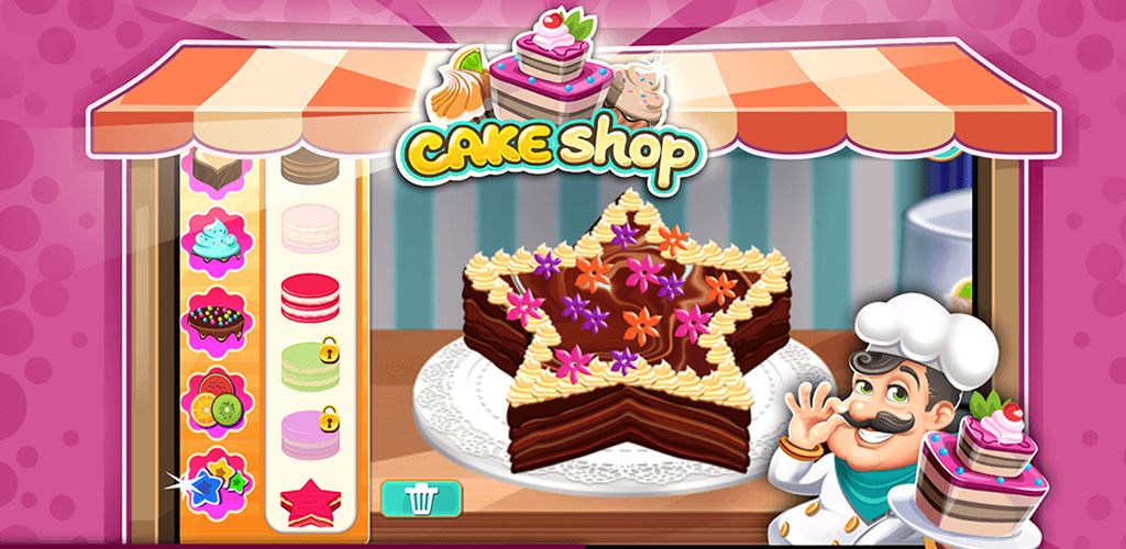 模拟蛋糕店遊戲截圖