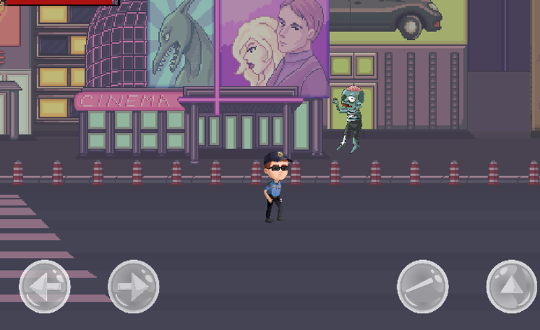 Police Vs Zombie Game Screenshot