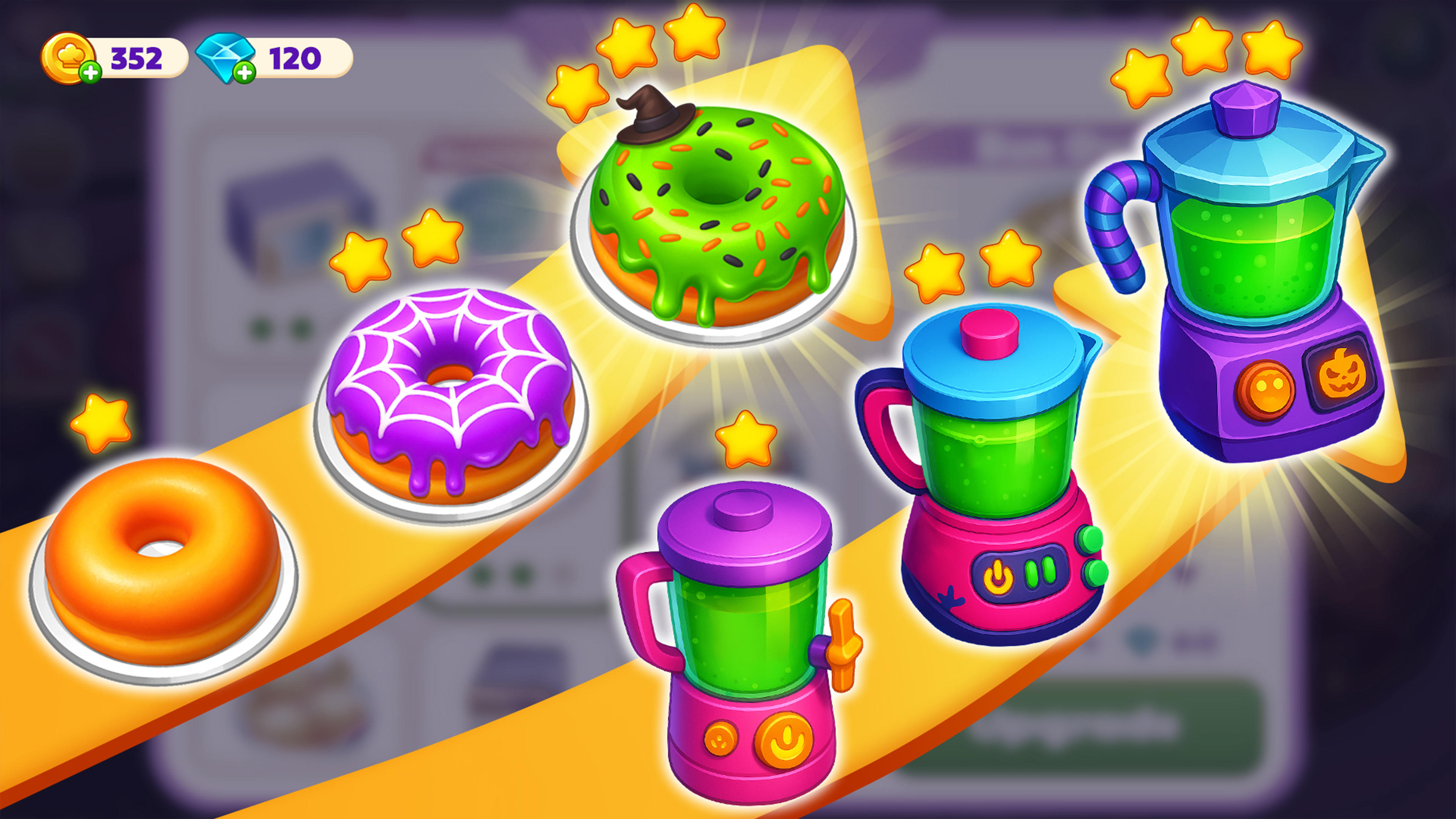 Halloween Madness Cooking Game Game Screenshot