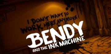 Banner of bendy horror ink machine zombies 