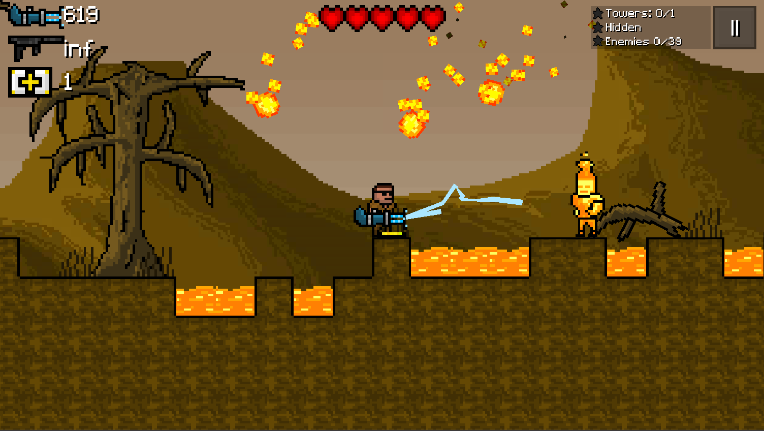 Pixel Force 2 Game Screenshot
