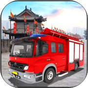 Simulador de caminhão de bombeiros de Chinatown