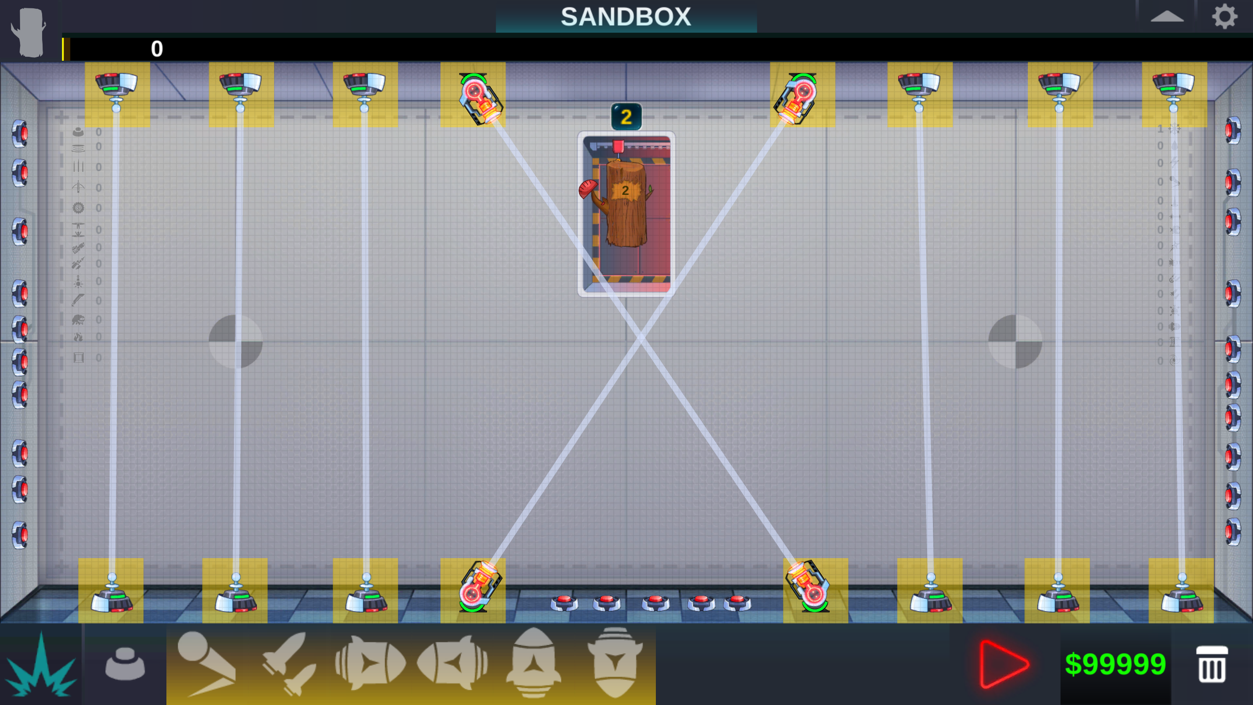 Happy Room: Log Game Screenshot