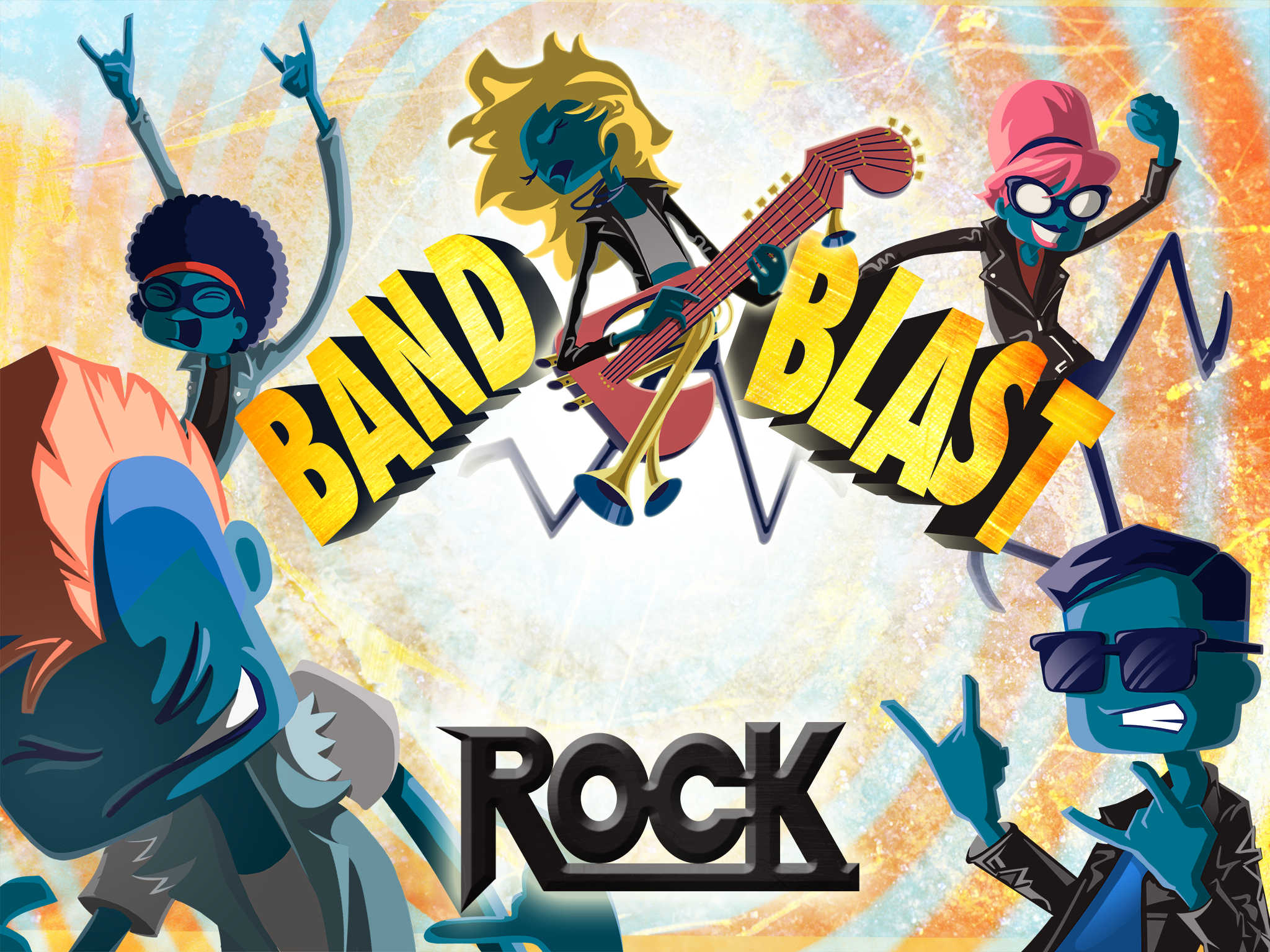 BandBlast Rock: Rhythm Master Game Screenshot