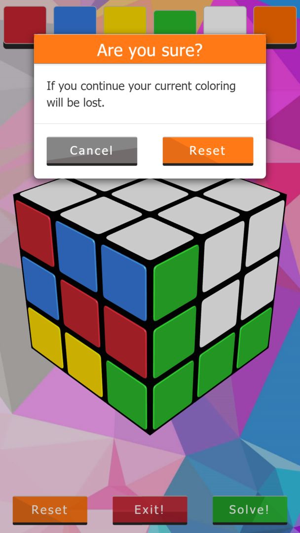 3D-Cube Solver screenshot game