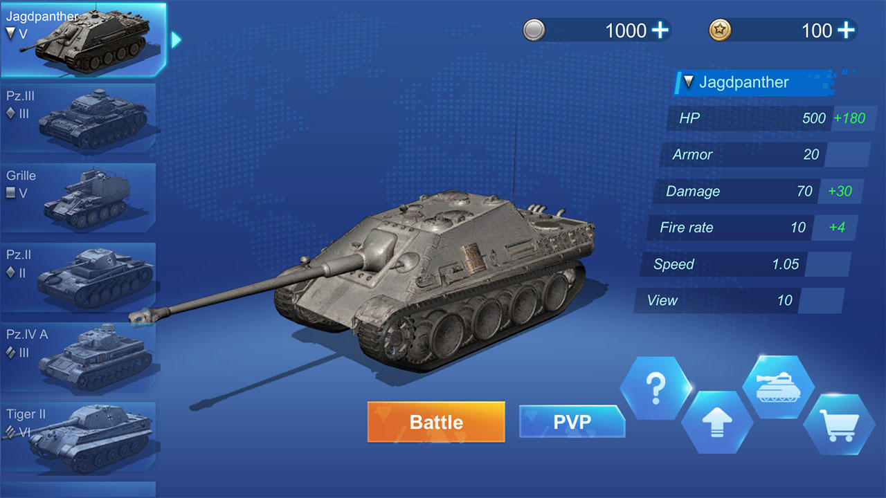 Screenshot of Ace Tank
