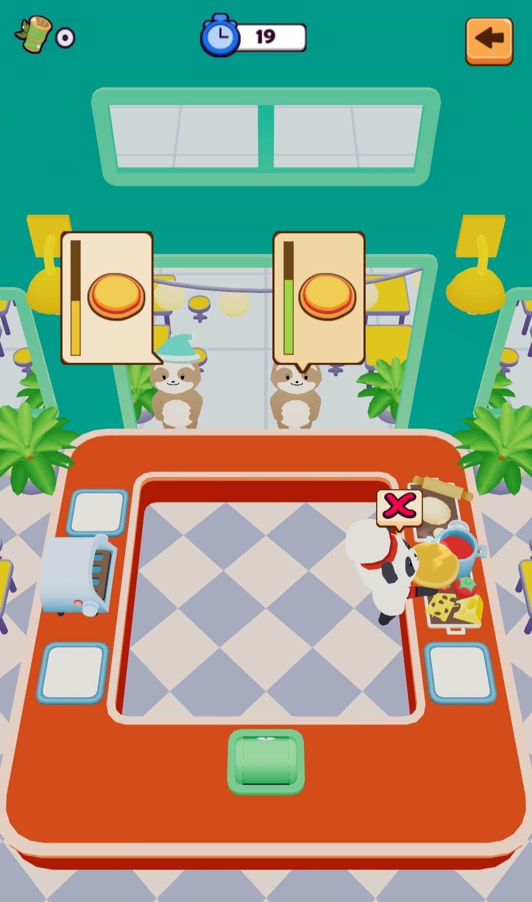 Panda Pizza Parlor Game Screenshot