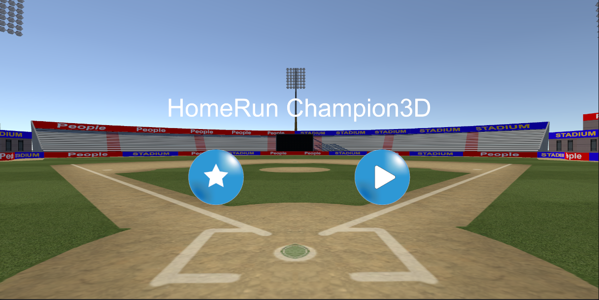 Captura de Tela do Jogo HomeRun Champion3D