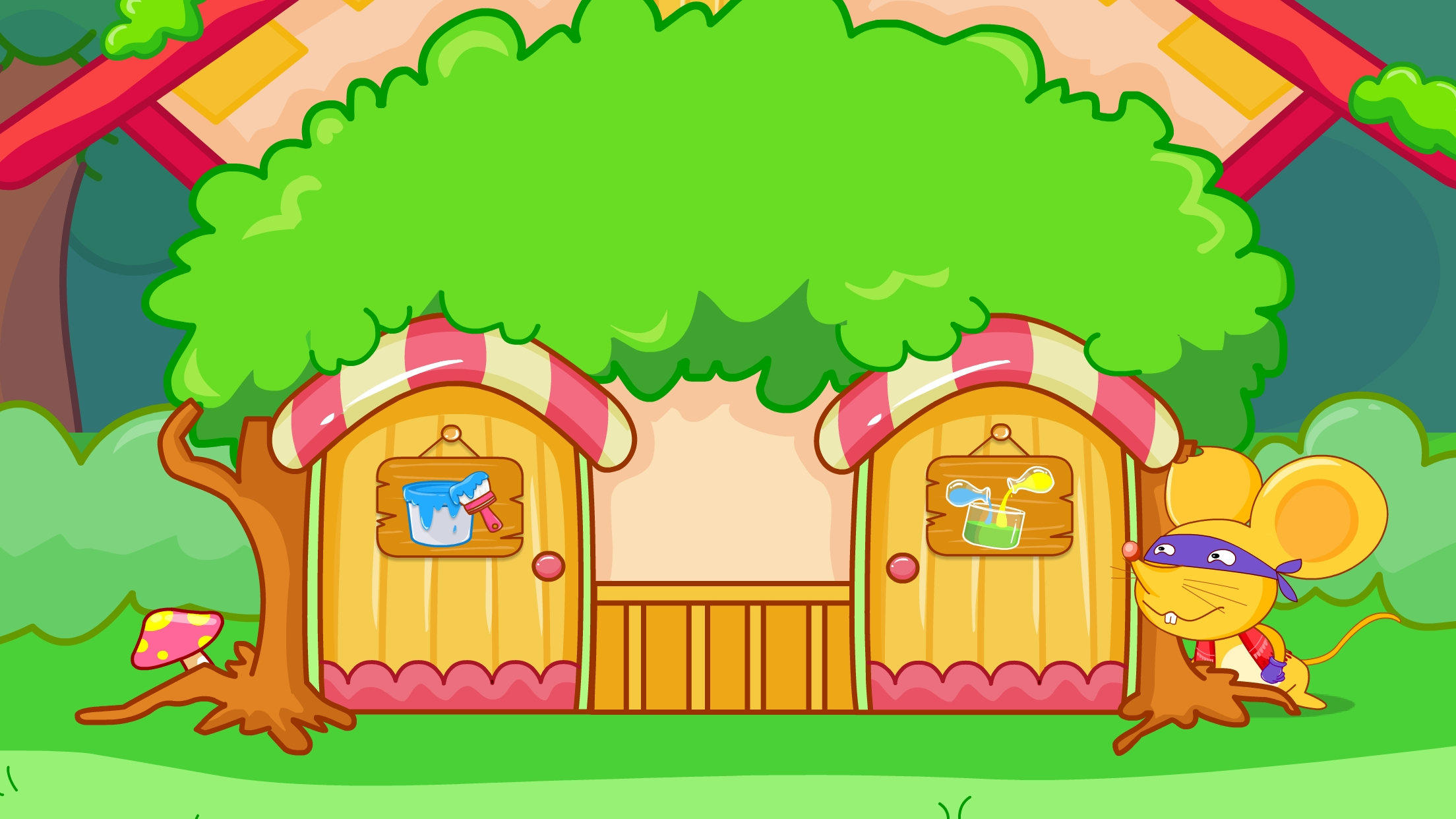 魔法調色屋-寶寶巴士 遊戲截圖