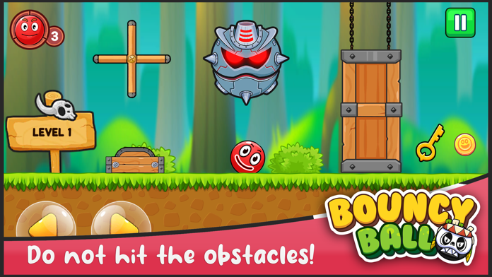 Bouncy Ball Jumper 게임 스크린샷