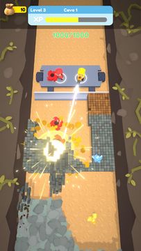 Miner Mayhem 3D Game Screenshot