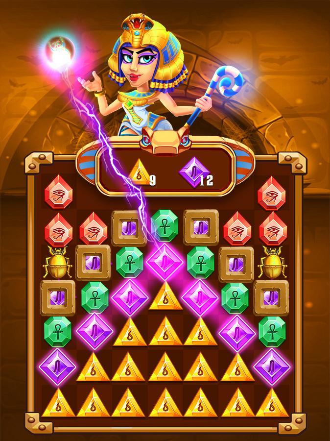 Egypt Miracle Match Legend Game Screenshot