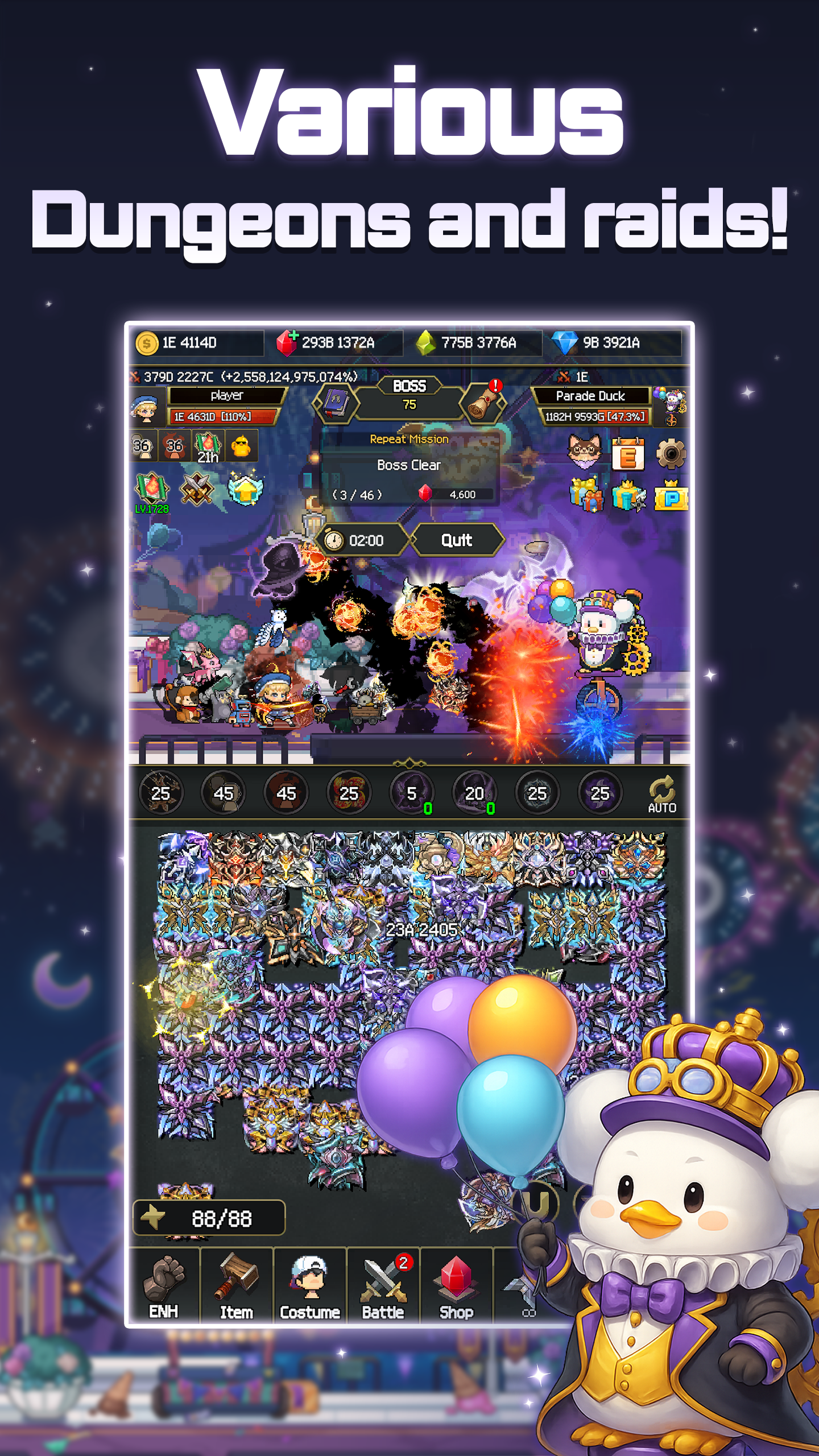 Merge Ninja Star 2 Game Screenshot