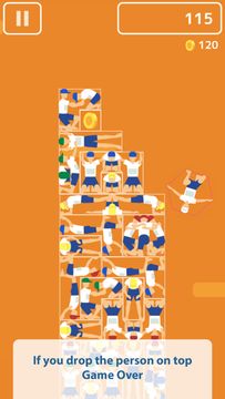 Human Tower. Game Screenshot