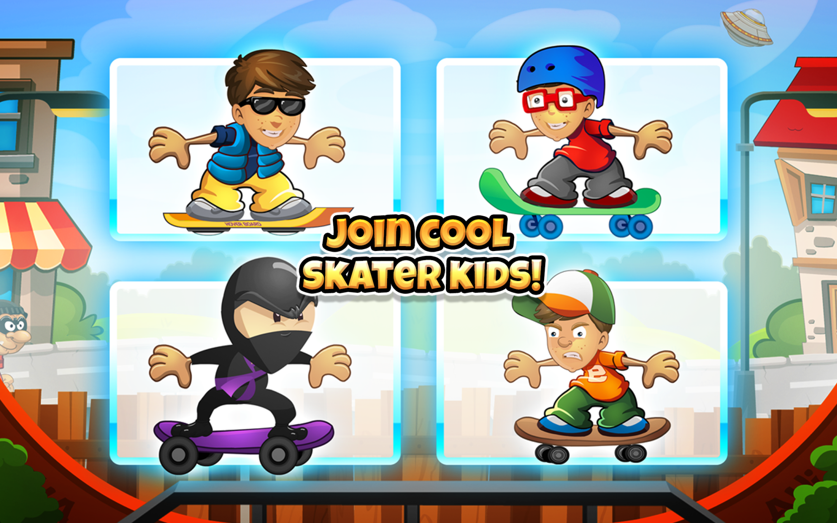 Screenshot 1 of Skater Boys - Skateboard-Spiele 3.61