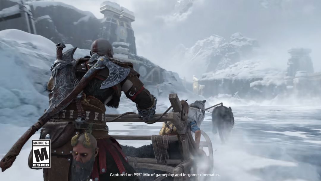 God of War Ragnarok (PS) ภาพหน้าจอเกม