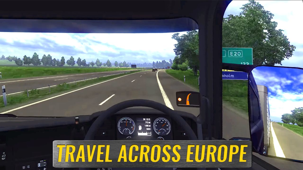 Screenshot of Europe Truck Simulator 2