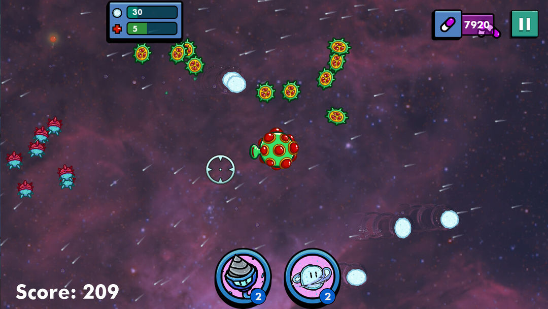 Screenshot of Super Virus Defense