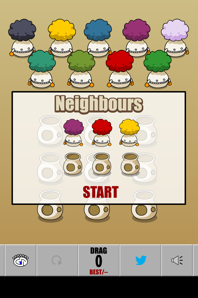Neighbours 遊戲截圖